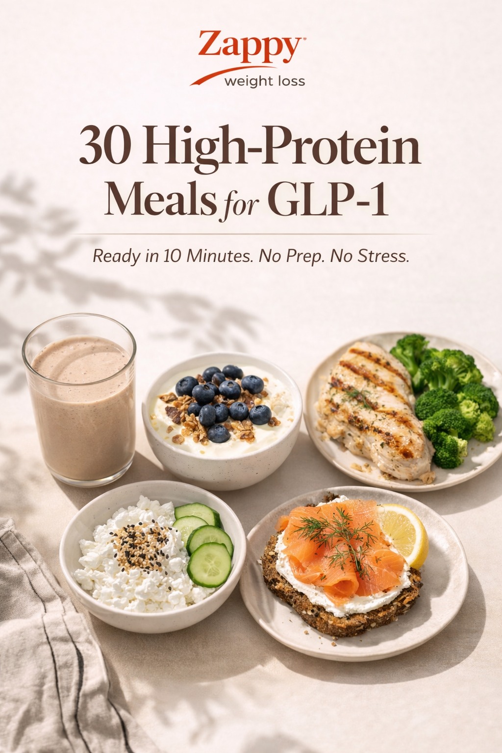 30 High-Protein Meals for Glp-1